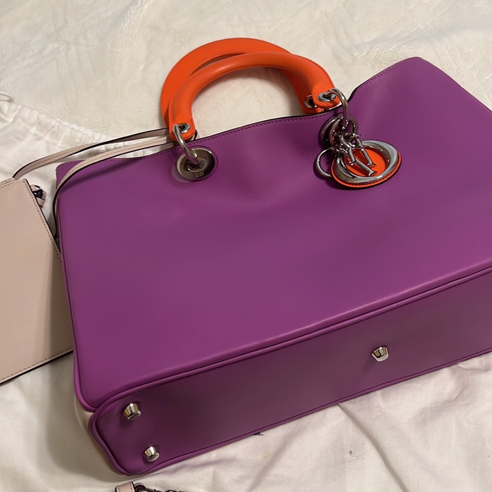 Christian Dior Diorrissimo bag tricolor